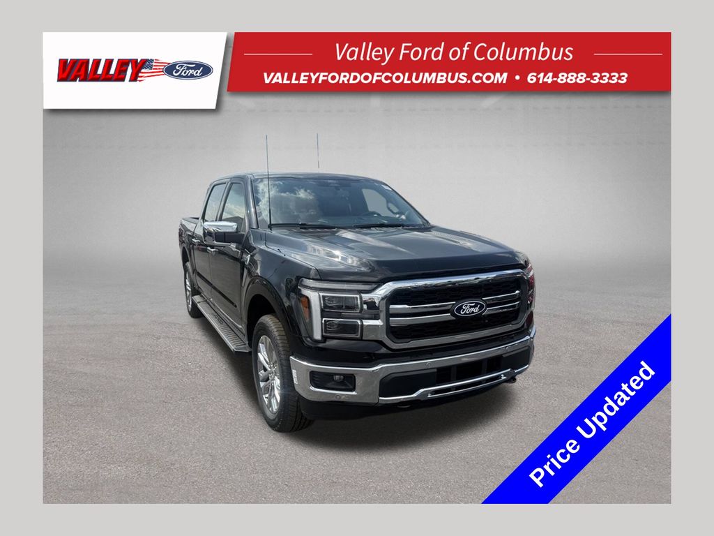 Agate Black Metallic 2026 Ford F-150 Pickup Truck Four-Wheel Drive Automatic