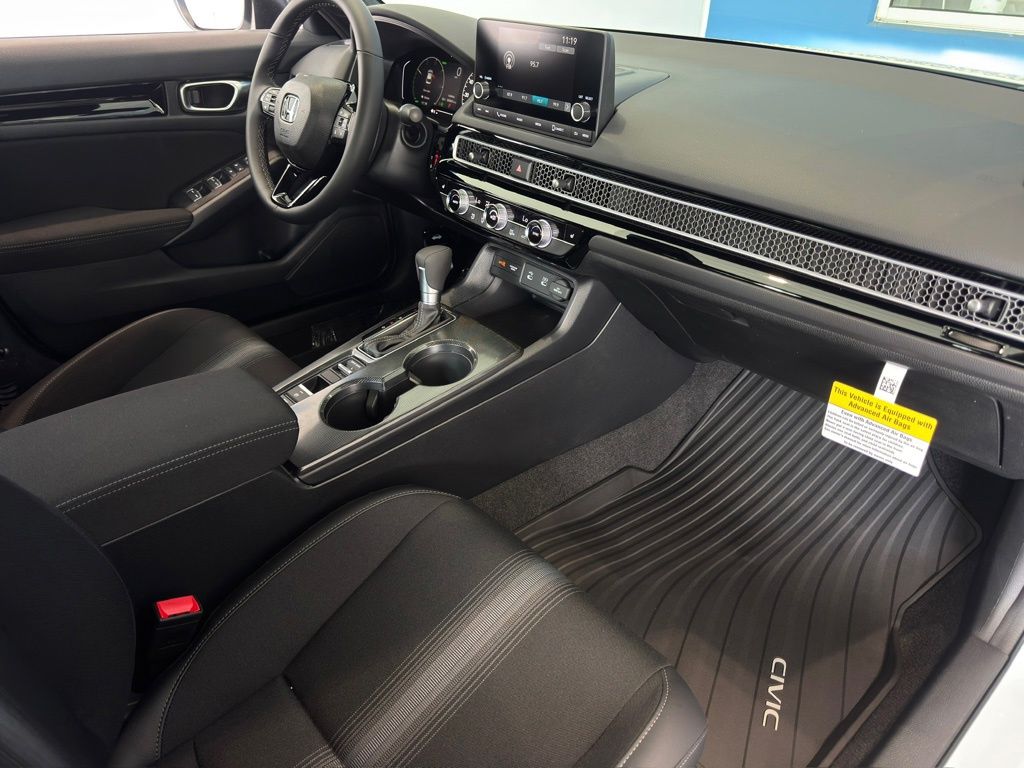 2026 Honda Civic Hybrid Sport White at Community Honda
