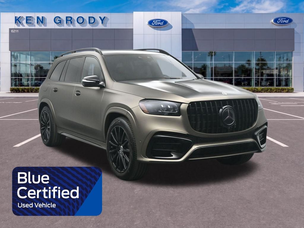 Black 2025 Mercedes-Benz GLS 450 4MATIC SUV / Crossover All-Wheel Drive 9-Speed Automatic