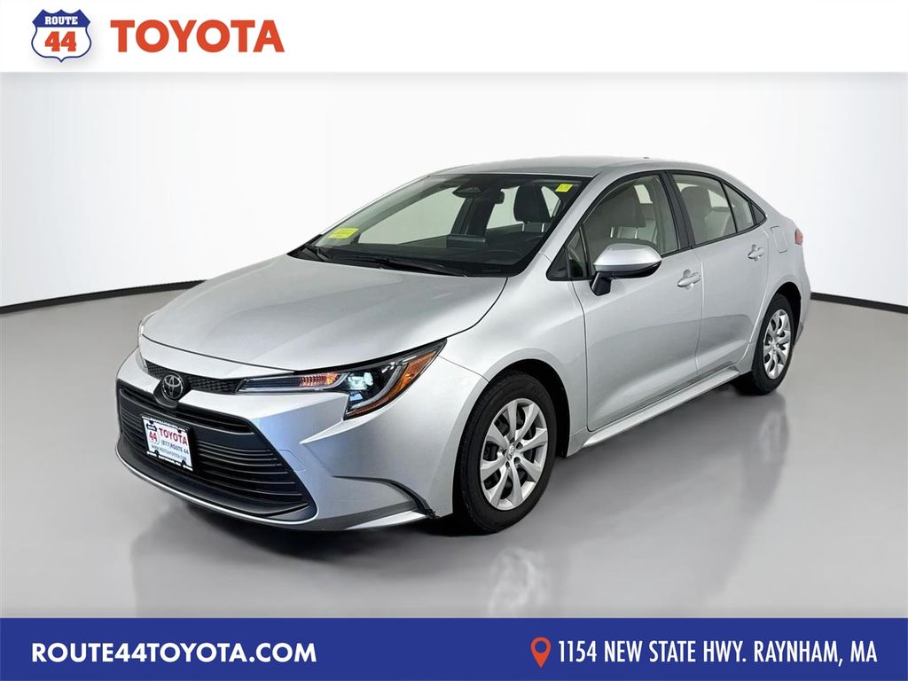 Classic Silver Metallic 2023 Toyota Corolla Sedan Front-Wheel Drive Continuously Variable Transmission