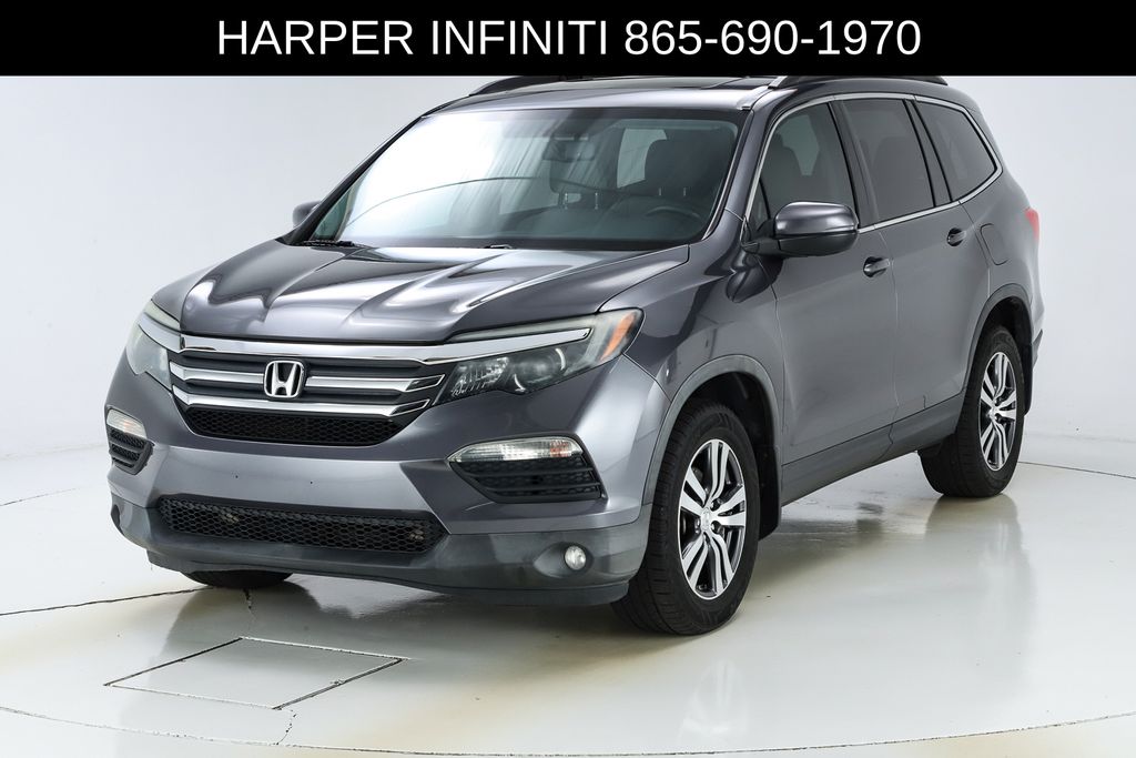 Gray (Modern Steel Metallic) 2017 Honda Pilot SUV / Crossover All-Wheel Drive 6-Speed Automatic