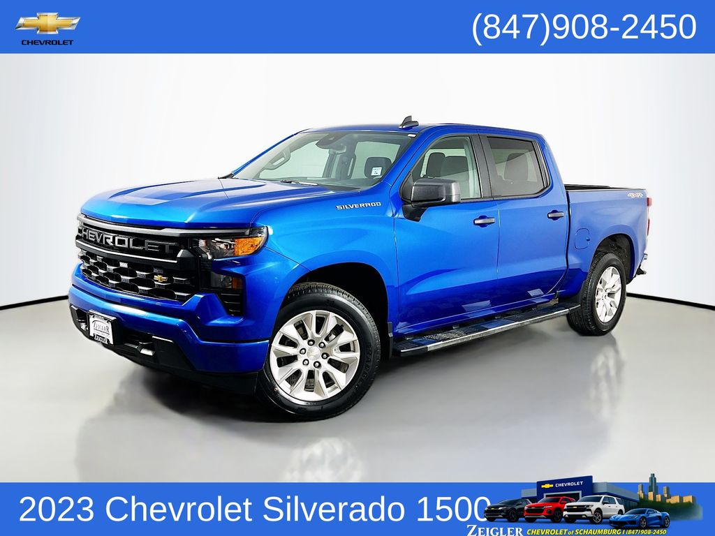 2023 Chevrolet Silverado 1500 Custom Crew Cab 4WD