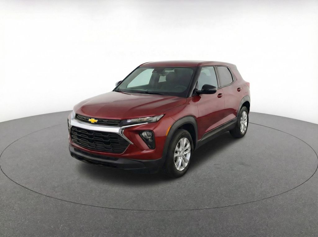 Red (Crimson Metallic) 2024 Chevrolet Trailblazer LS FWD SUV / Crossover Front-Wheel Drive Continuously Variable Transmission