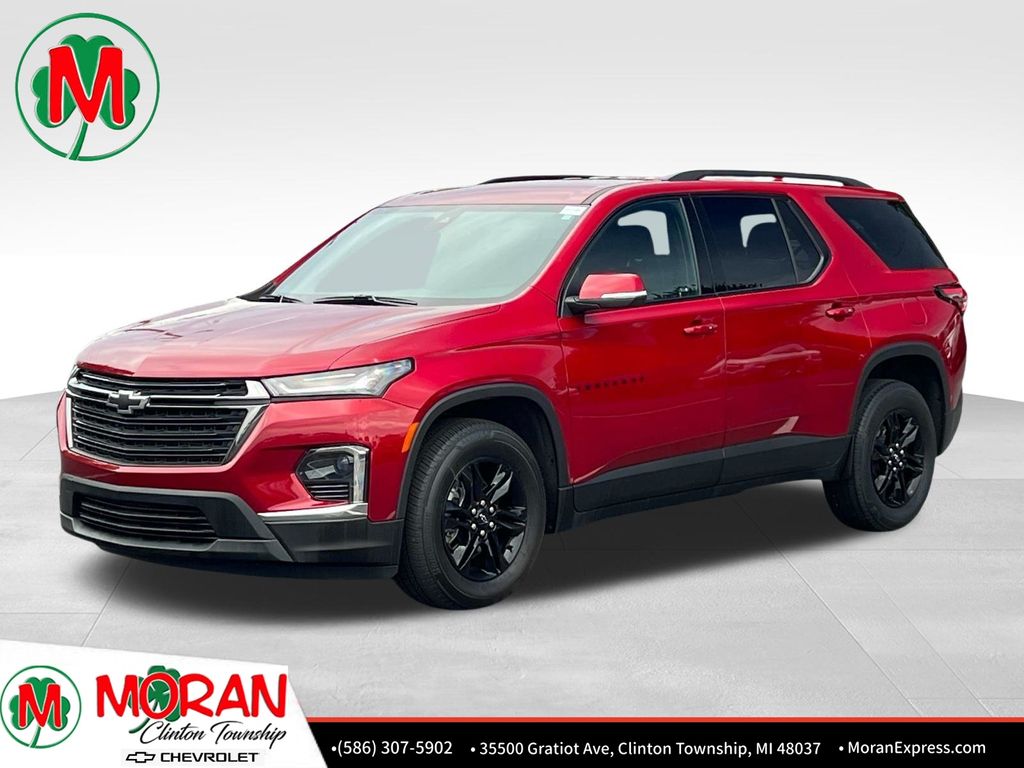 Radiant Red 2023 Chevrolet Traverse SUV / Crossover Front-Wheel Drive 9-Speed Automatic