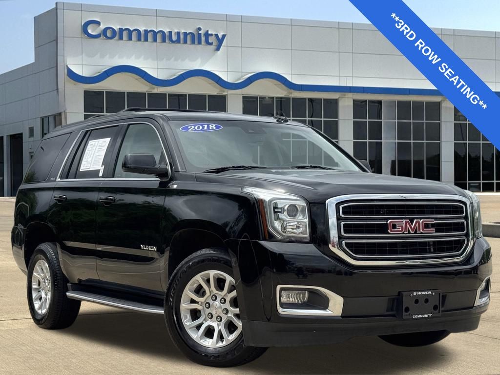 2018 GMC Yukon SLE Black at Bayway Cadillac of The Woodlands