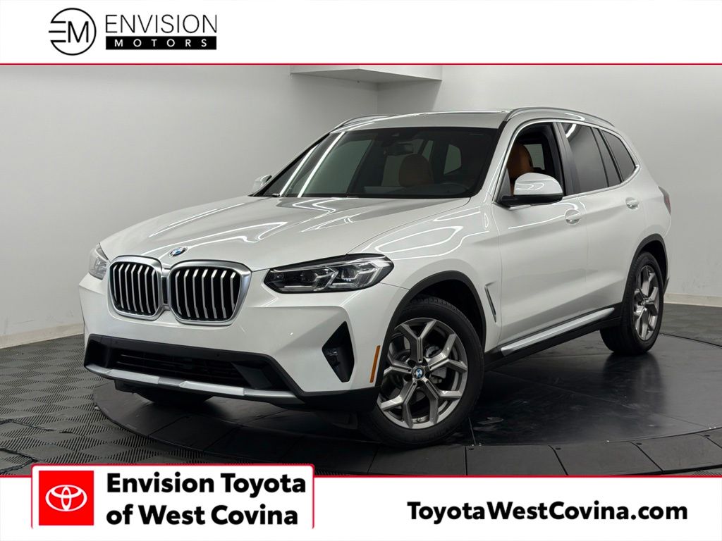 White Metallic 2022 BMW X3 SUV / Crossover Rear-Wheel Drive 8-Speed Automatic