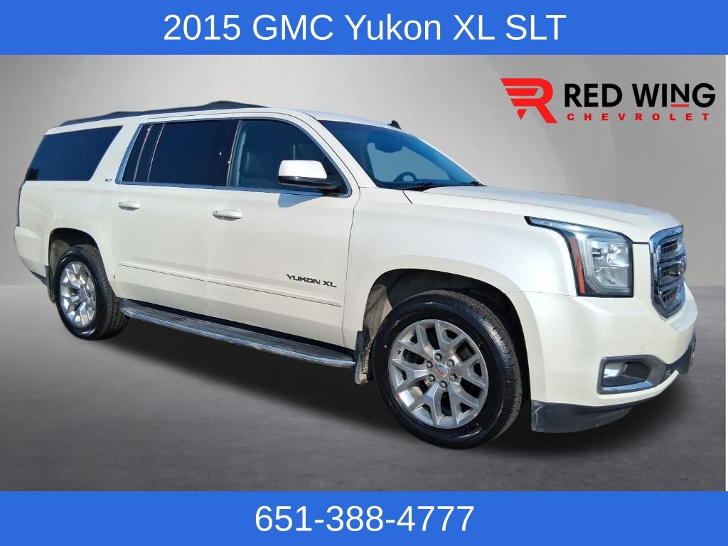 White Diamond Clearcoat 2015 GMC Yukon XL SUV / Crossover Four-Wheel Drive 6-Speed Automatic Overdrive