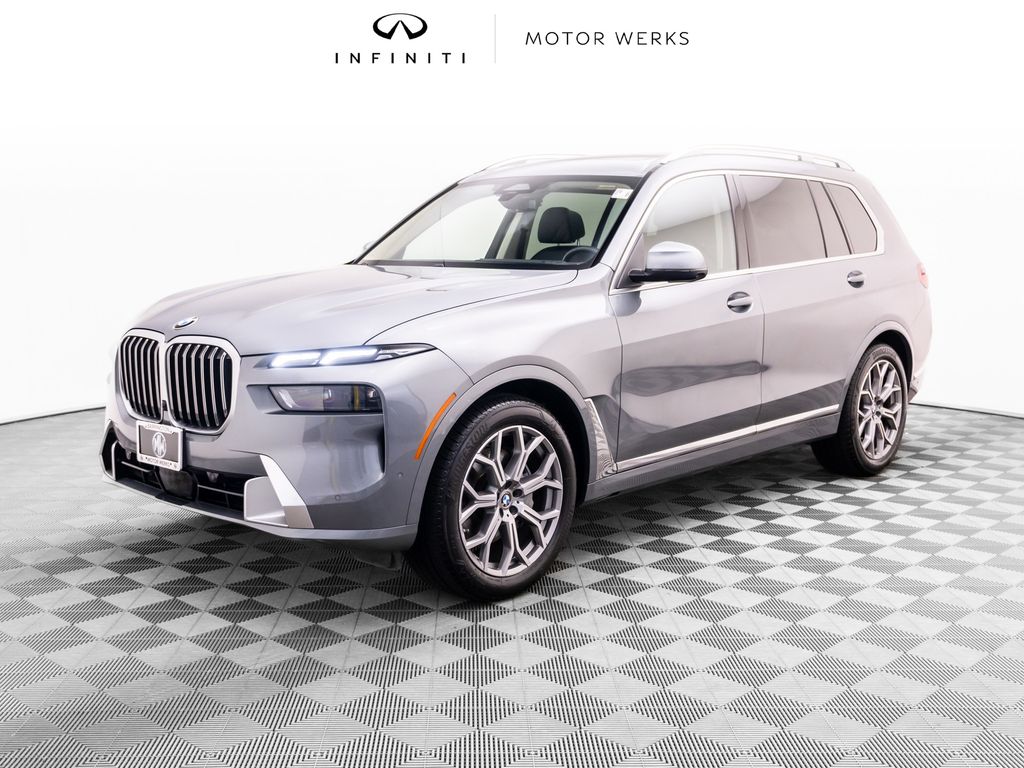 Skyscraper Gray Metallic 2024 BMW X7 SUV / Crossover All-Wheel Drive 8-Speed Automatic