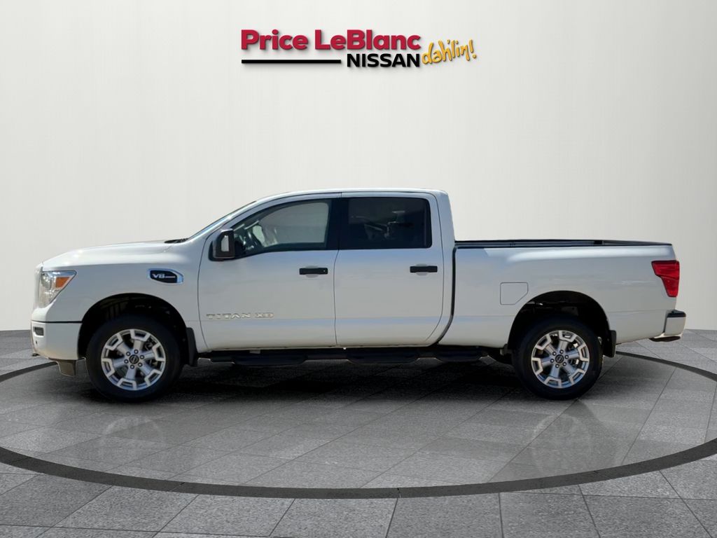 2024 Nissan Titan XD SV White at Browns Ford of Johnstown