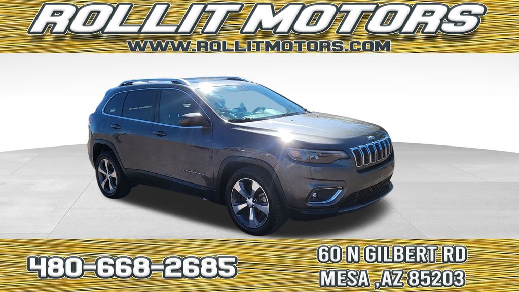 Gray (Granite Crystal Metallic Clearcoat) 2019 Jeep Cherokee SUV / Crossover Front-Wheel Drive 9-Speed Automatic