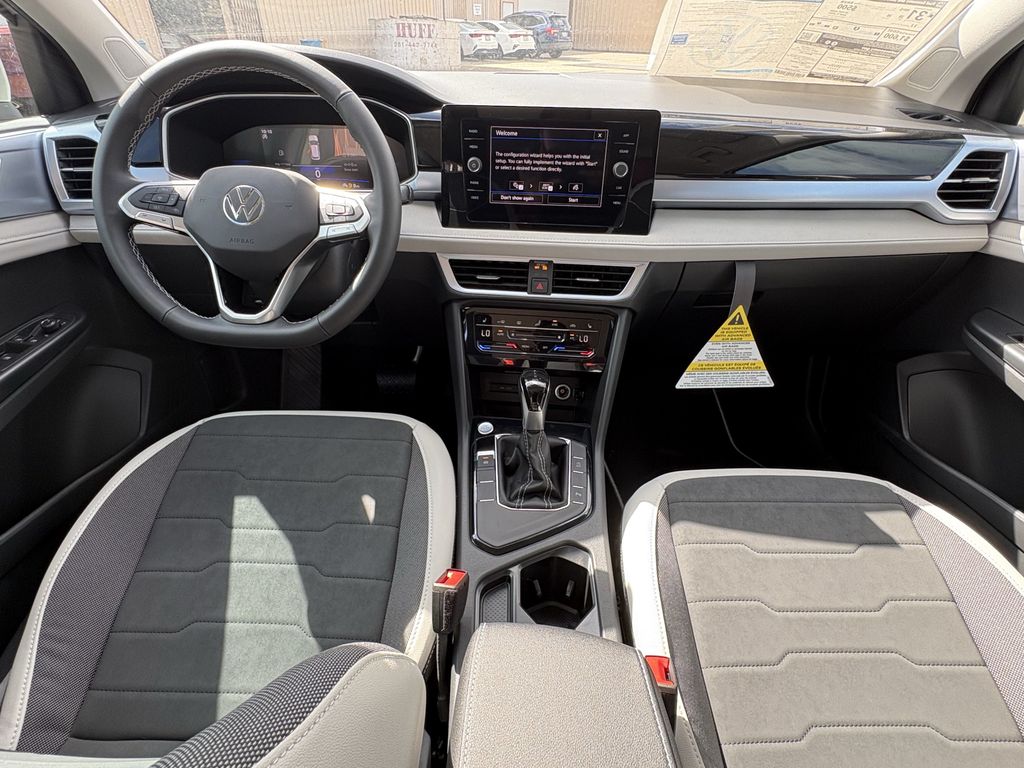 2026 Volkswagen Taos 1.5T SE White at DeMontrond Automotive Group