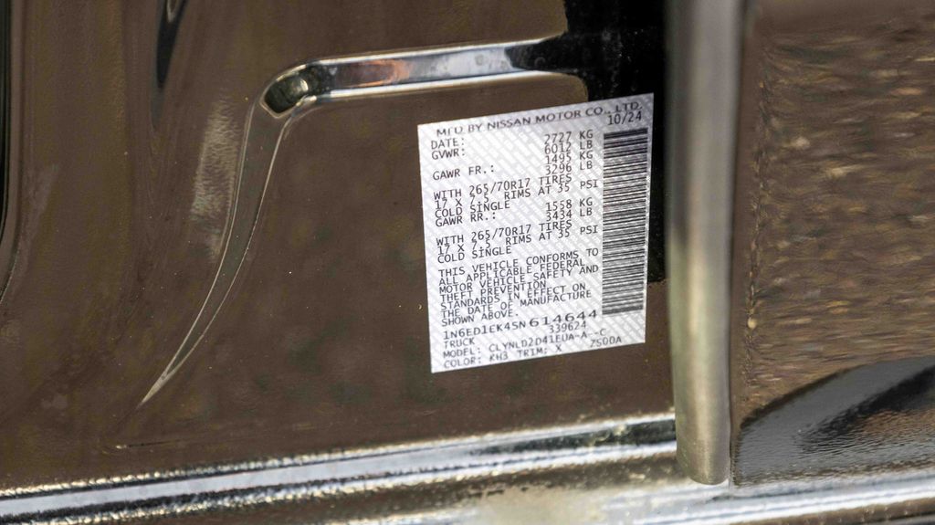 Used 2025 Nissan Frontier PRO-4X 4D Crew Cab