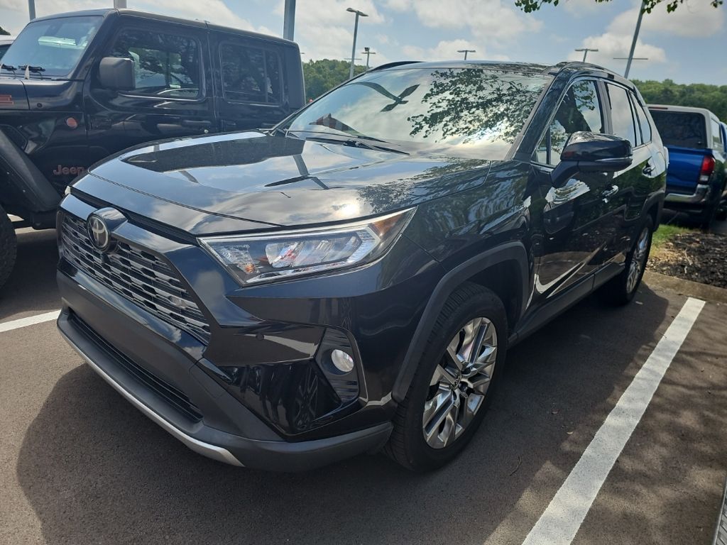 Midnight Black Metallic 2019 Toyota RAV4 SUV / Crossover All-Wheel Drive 8-Speed Automatic
