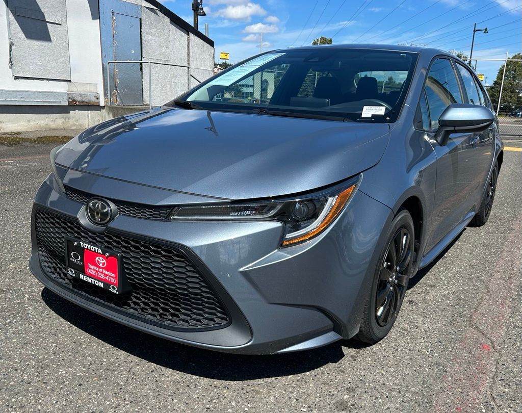 Celestite 2020 Toyota Corolla Sedan Front-Wheel Drive Continuously Variable Transmission