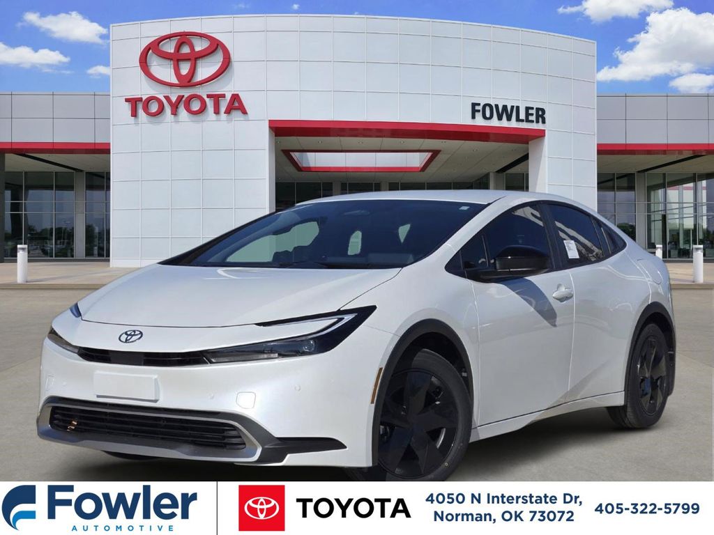 Pearl 2026 Toyota Prius Plug-In Hybrid Hatchback Front-Wheel Drive Continuously Variable Transmission