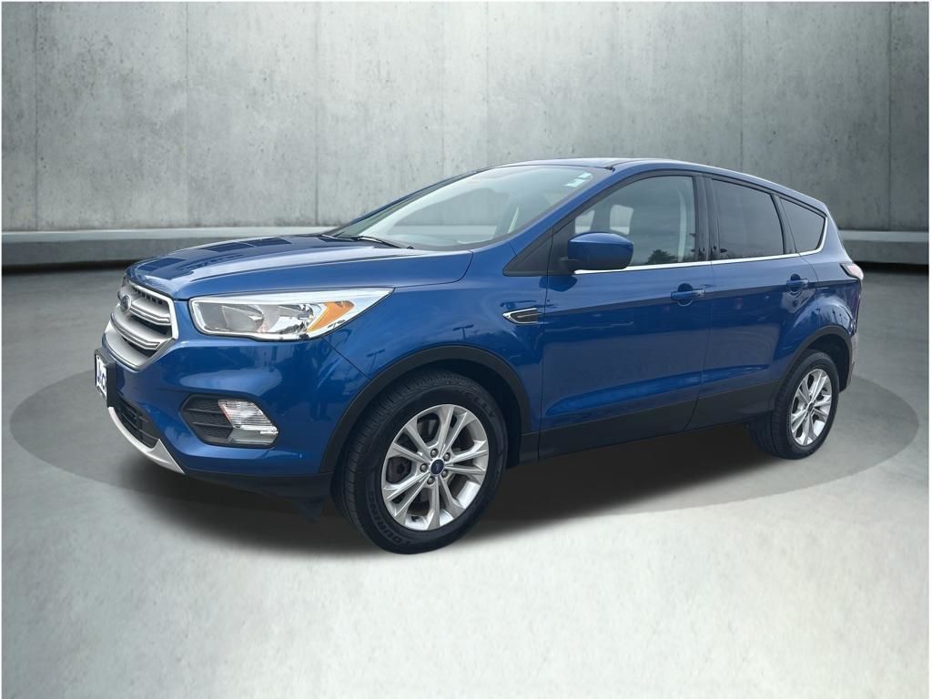 Lightning Blue 2017 Ford Escape SE AWD SUV / Crossover All-Wheel Drive 6-Speed Automatic