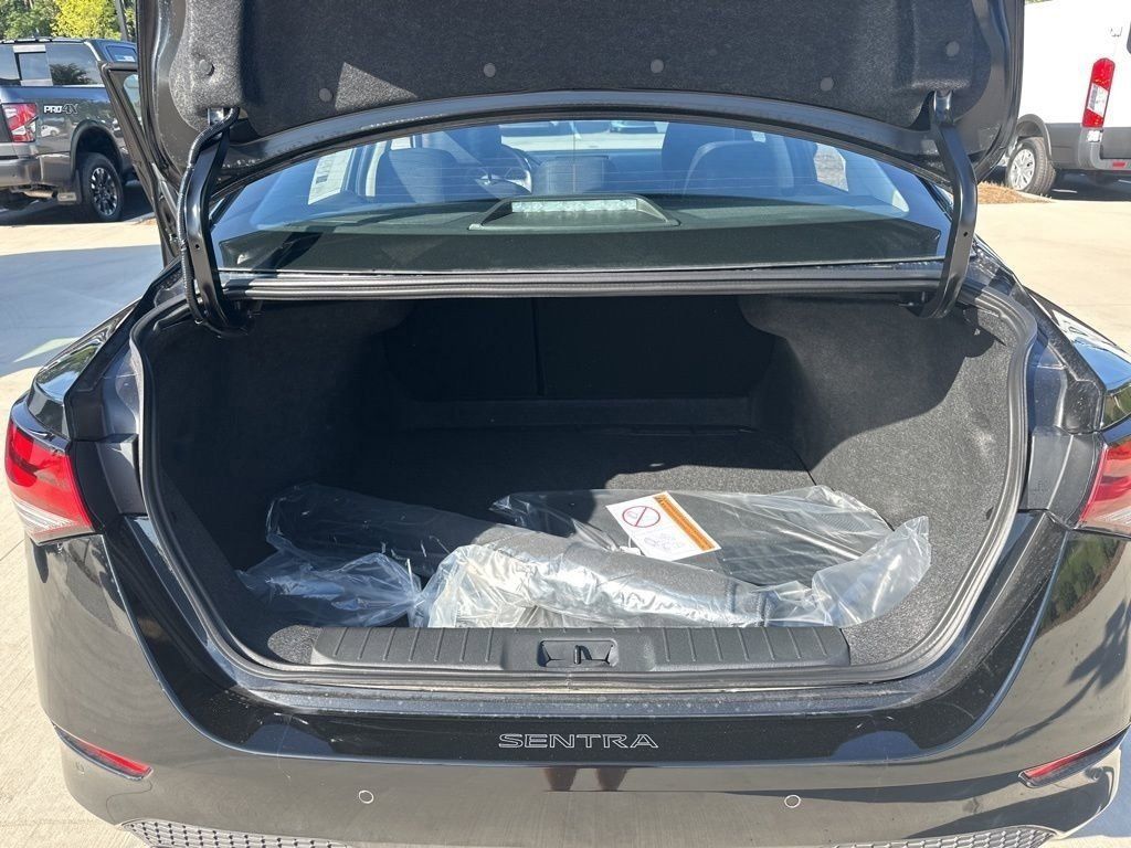 2025 Super Black Nissan Sentra S FWD Sedan