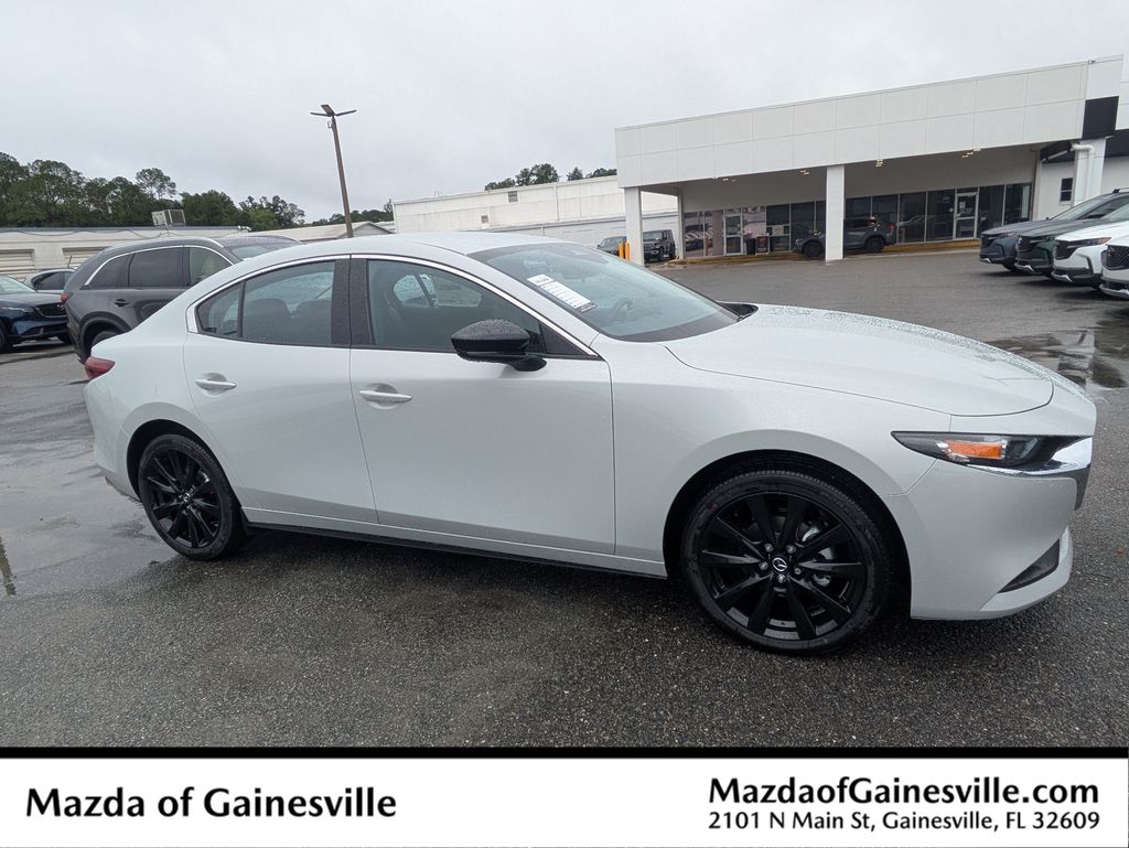 Ceramic White 2026 Mazda MAZDA3 Sedan Front-Wheel Drive 6-Speed Automatic