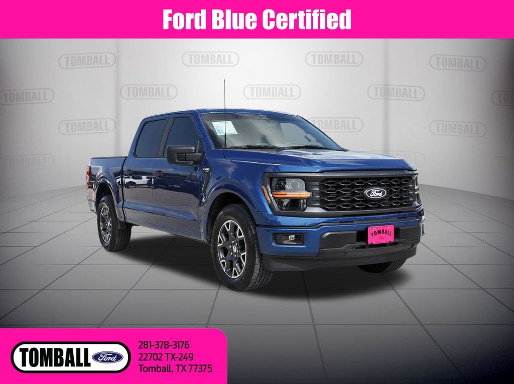 Blue Metallic 2025 Ford F-150 Pickup Truck 4X2 Automatic