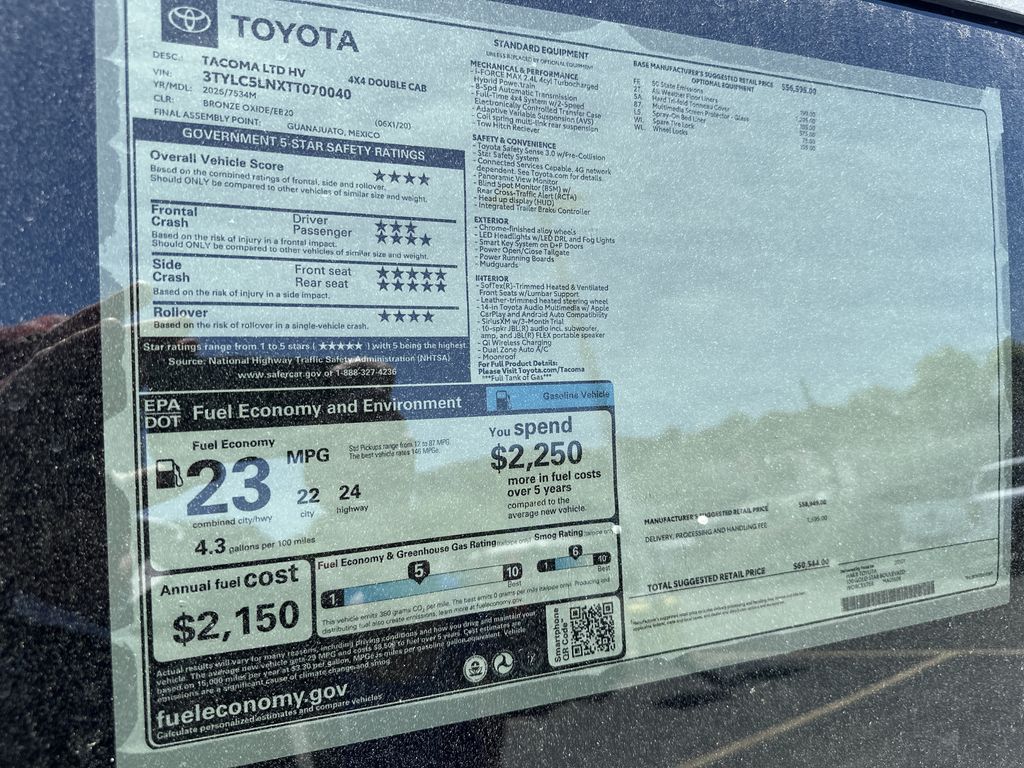 New 2026 Toyota Tacoma i-FORCE MAX Truck