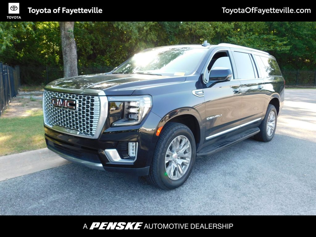 Onyx Black 2021 GMC Yukon XL SUV / Crossover Four-Wheel Drive