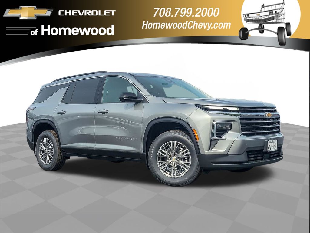 Sterling Gray Metallic 2026 Chevrolet Traverse SUV / Crossover Front-Wheel Drive 8-Speed Automatic