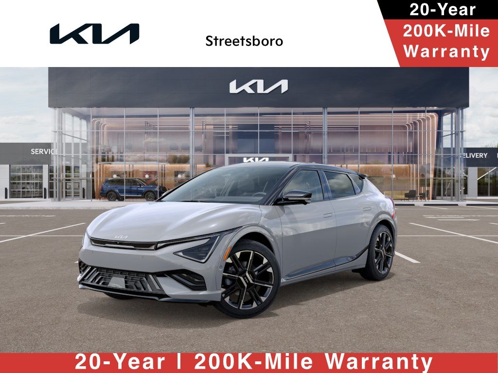 Wolf Gray/Black Roof 2026 Kia EV6 SUV / Crossover All-Wheel Drive 1-Speed Automatic