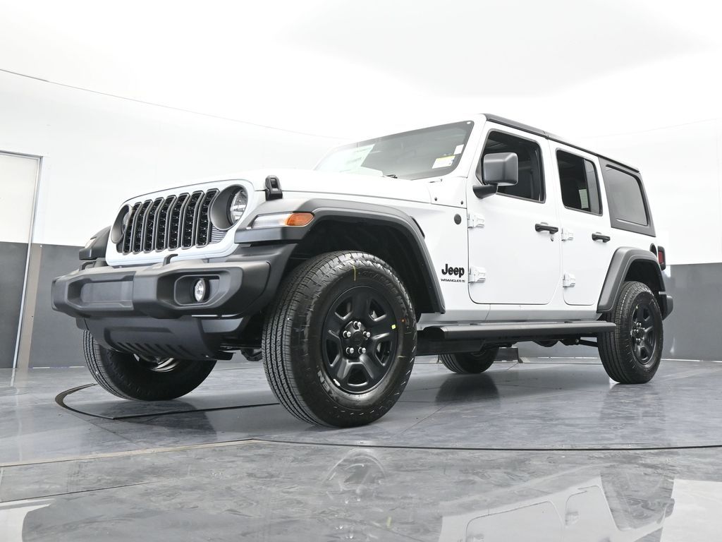 New 2026 Bright White Clearcoat Jeep Sport image 53