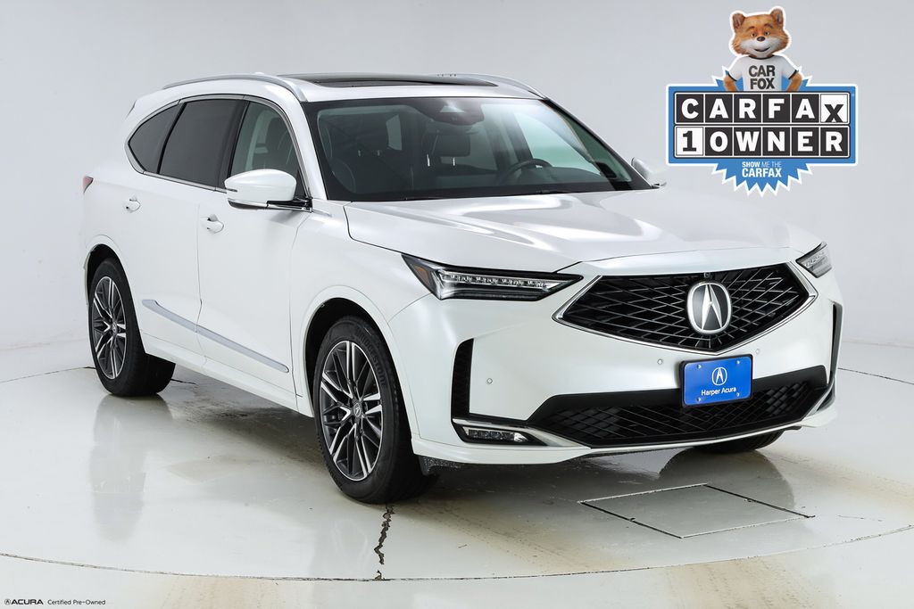 Platinum White Pearl 2025 Acura MDX SUV / Crossover All-Wheel Drive Automatic