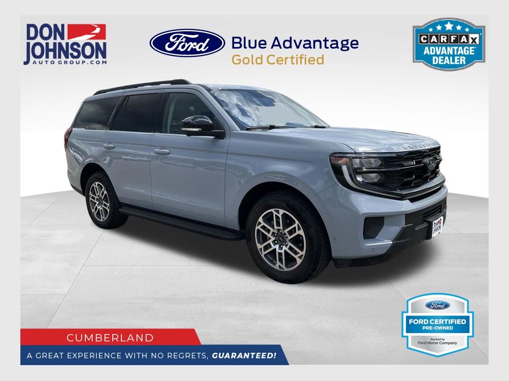Glacier Gray Metallic TriCoat 2025 Ford Expedition SUV / Crossover Four-Wheel Drive Automatic