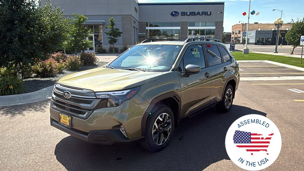 Autumn Green Metallic 2026 Subaru Forester SUV / Crossover All-Wheel Drive Continuously Variable Transmission