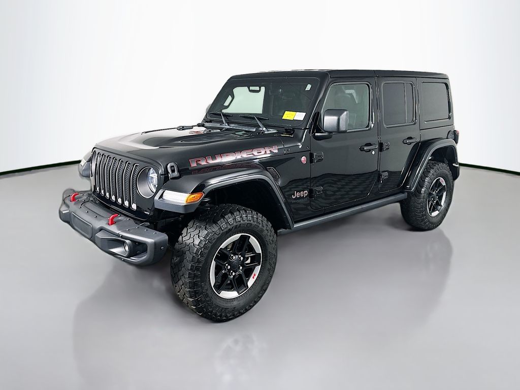 Used 2020 Black Jeep Unlimited Rubicon image 3