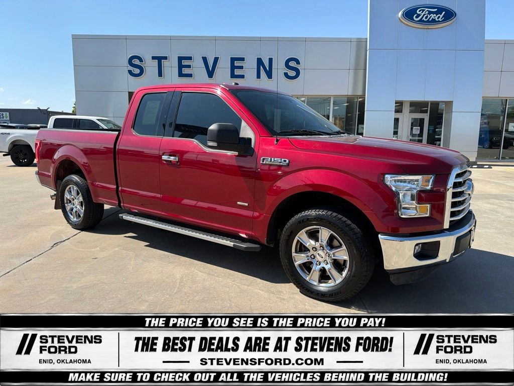 Ruby Red Metallic 2015 Ford F-150 Pickup Truck 4X2 6-Speed Automatic
