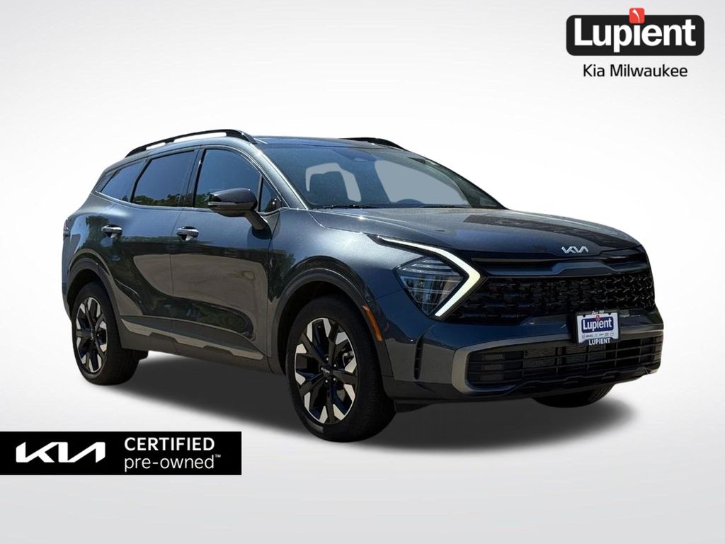 Gravity Gray 2024 Kia Sportage SUV / Crossover All-Wheel Drive 8-Speed Automatic