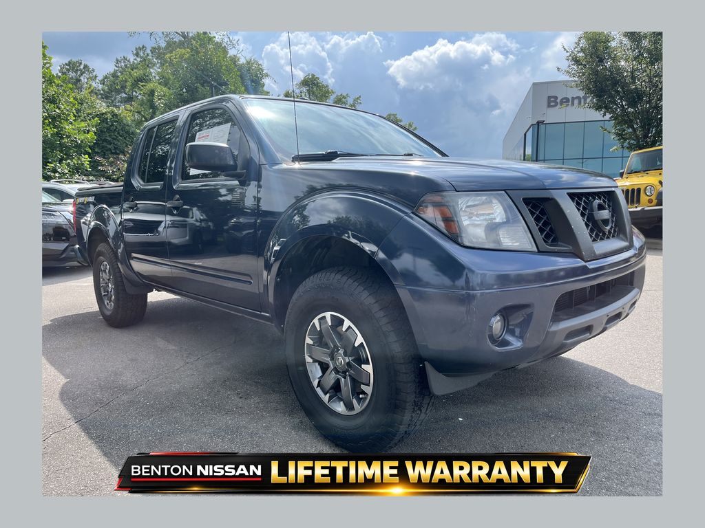 Arctic Blue Metallic 2017 Nissan Frontier Pickup Truck 4X2 5-Speed Automatic Overdrive