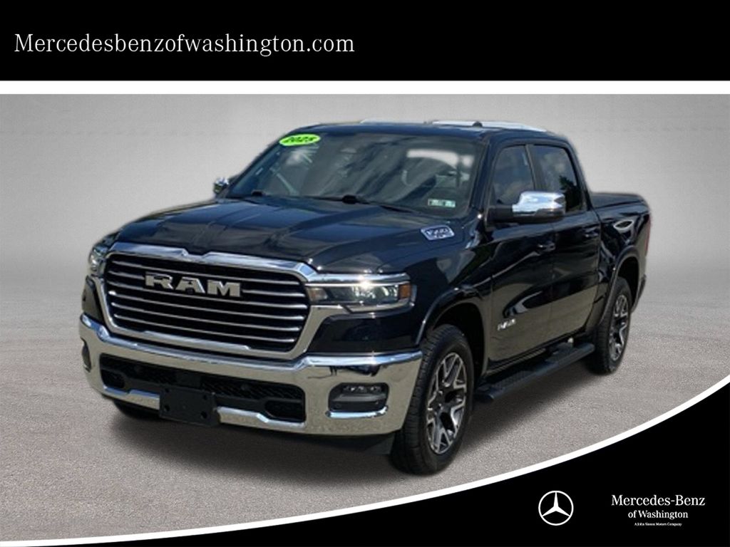 2025 Ram 1500 Laramie Black at South Hills CDJR