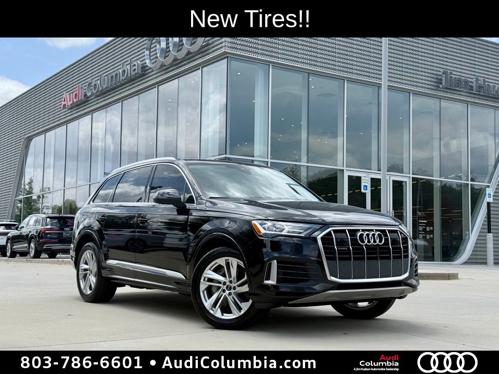 Mythos Black Metallic 2023 Audi Q7 SUV / Crossover All-Wheel Drive 8-Speed Automatic