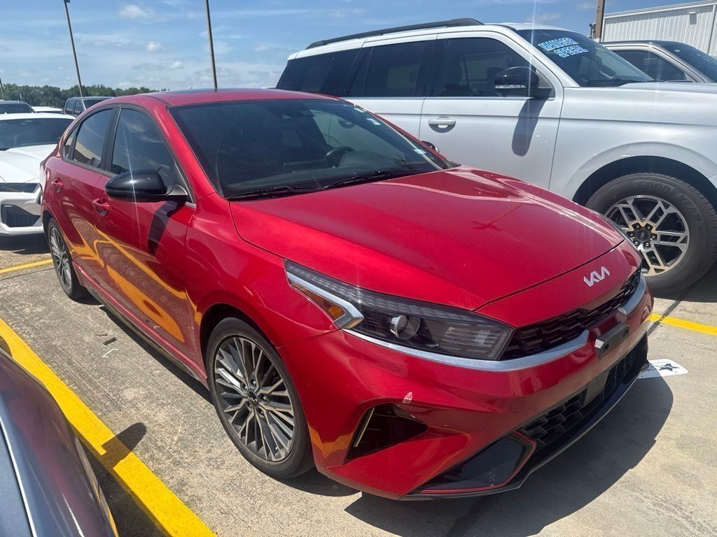 2024 Kia Forte GT-Line Red at Shottenkirk Kia Fort Bend
