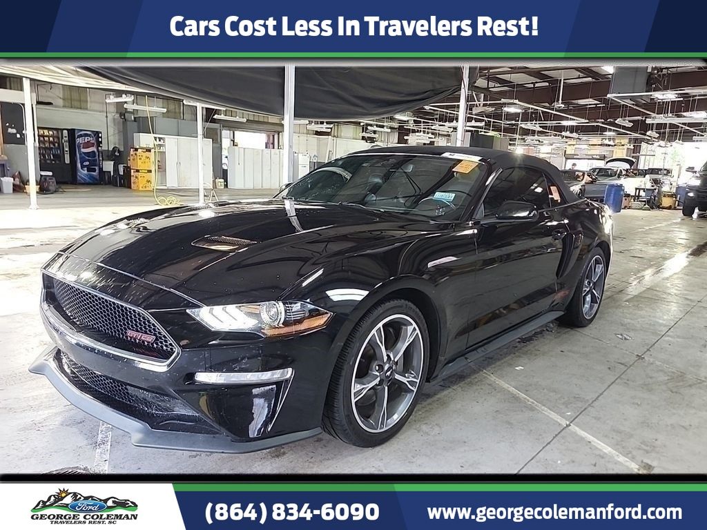 Shadow Black 2022 Ford Mustang GT Premium Convertible RWD Convertible Rear-Wheel Drive Automatic