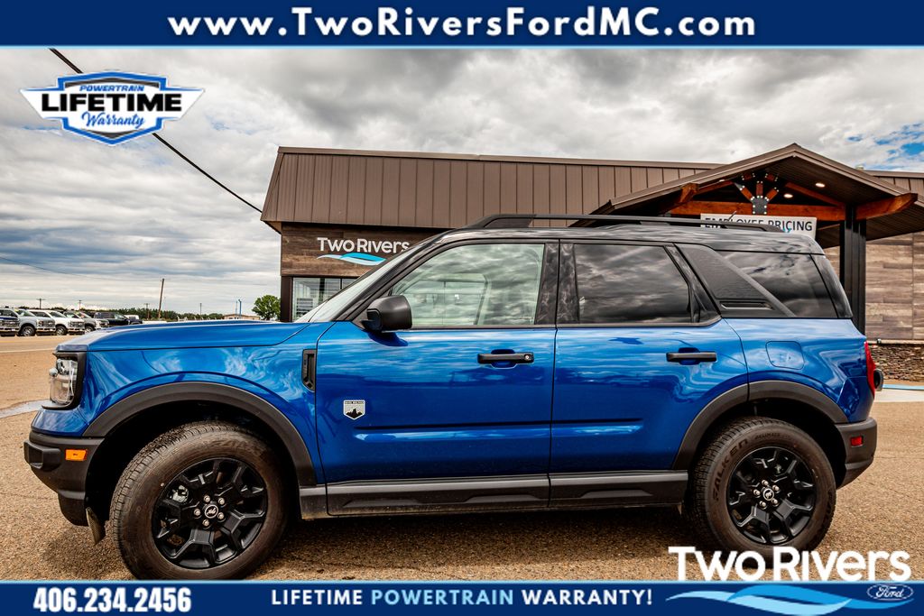 Atlas Blue Metallic 2024 Ford Bronco Sport SUV / Crossover All-Wheel Drive 8-Speed Automatic