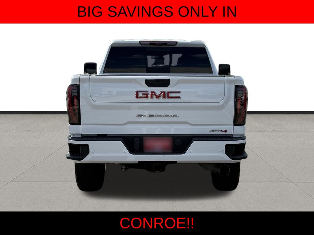2024 GMC Sierra 2500HD AT4 White at Bayway Cadillac of The Woodlands