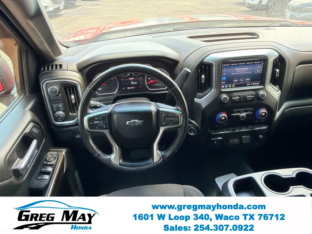 2021 Chevrolet Silverado 1500 RST Red at Greg May Honda