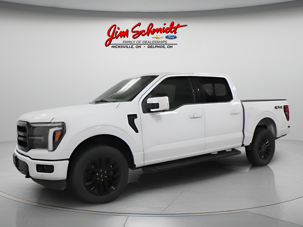 Oxford White 2025 Ford F-150 Pickup Truck Four-Wheel Drive Automatic