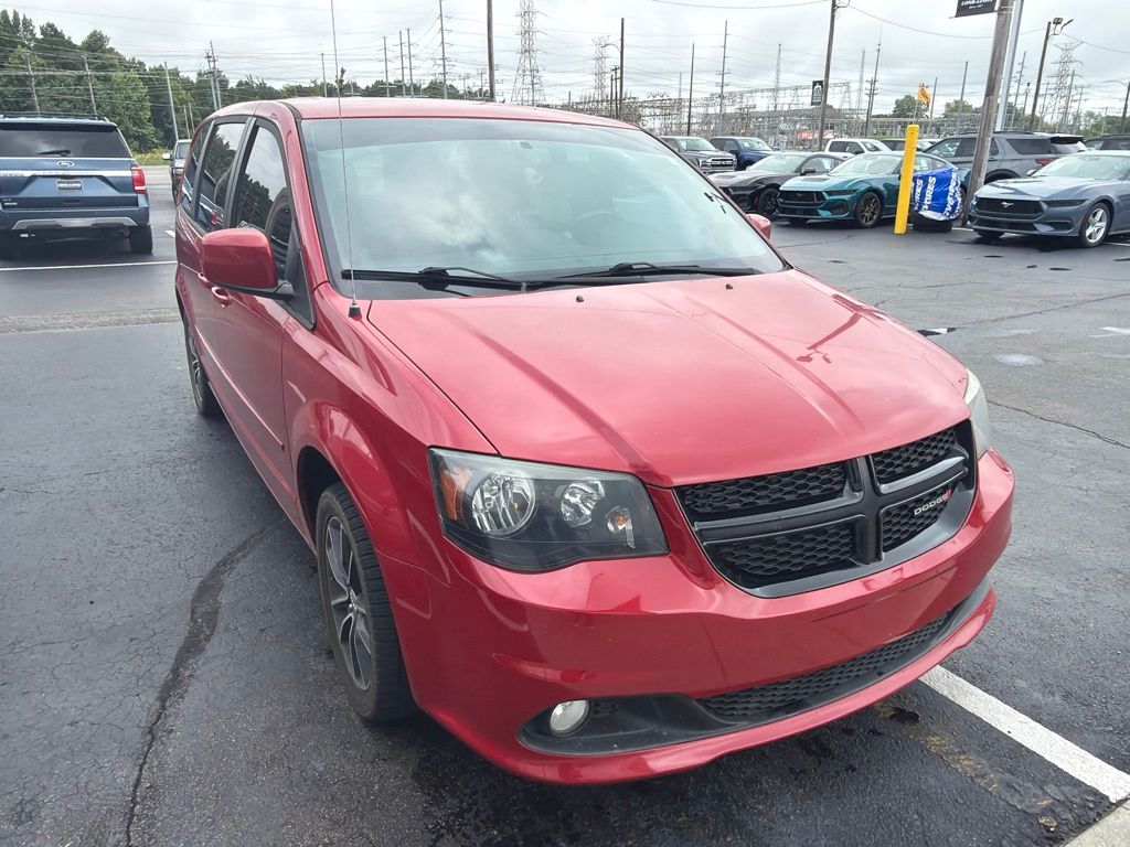 Redline 2 Coat Pearl 2015 Dodge Grand Caravan Minivan Front-Wheel Drive 6-Speed Automatic