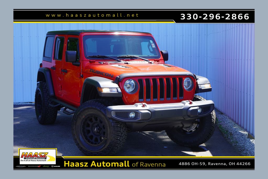 Firecracker Red Clearcoat 2018 Jeep Wrangler SUV / Crossover Four-Wheel Drive 8-Speed Automatic