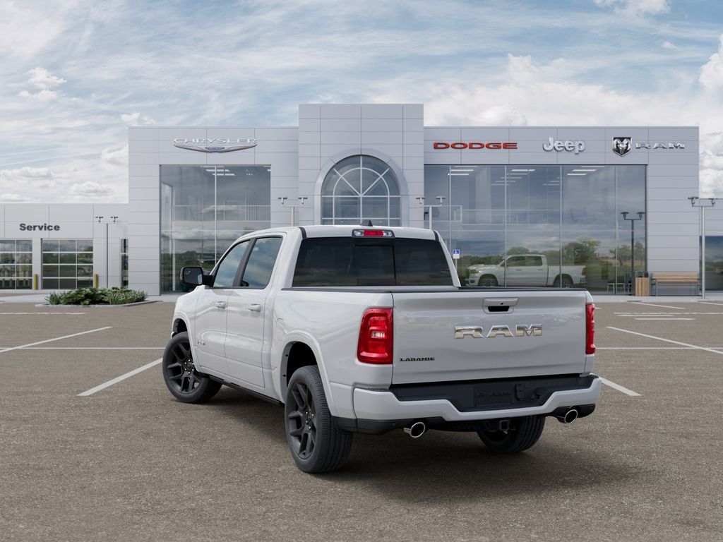 New 2026 Bright White Clearcoat Ram Laramie image 3