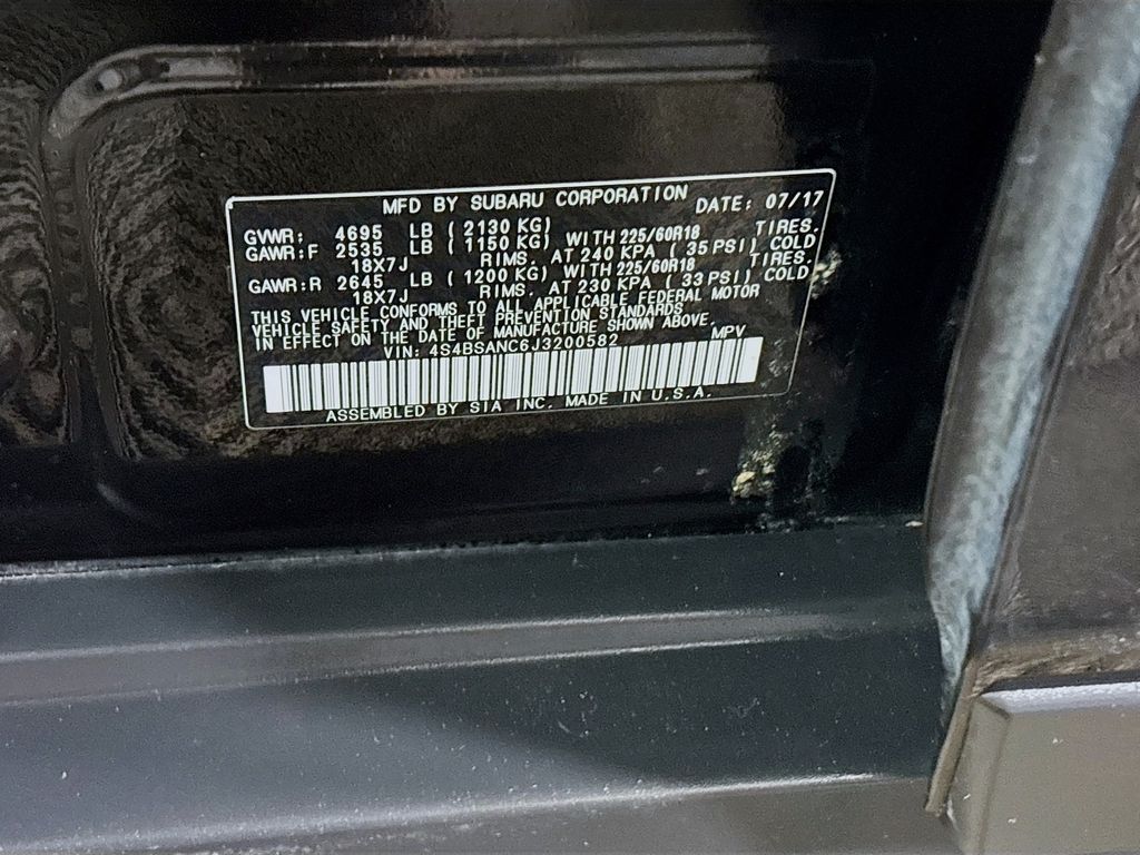 2018 Subaru Outback 2.5i