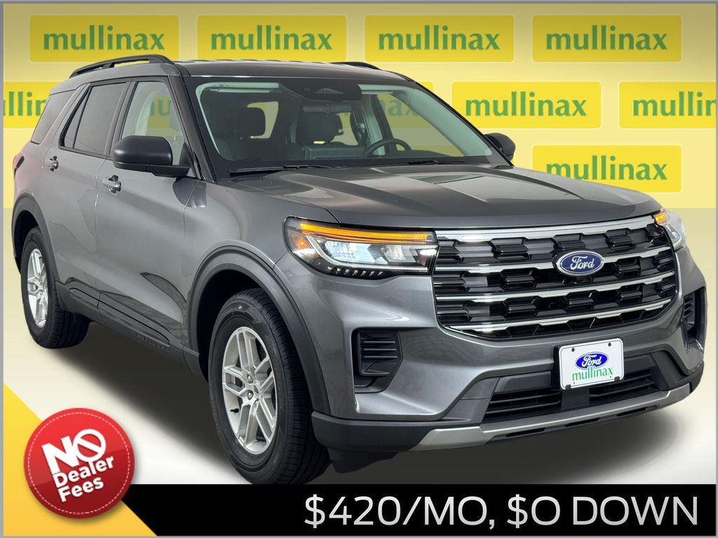Carbonized Gray Metallic 2026 Ford Explorer SUV / Crossover Rear-Wheel Drive Automatic
