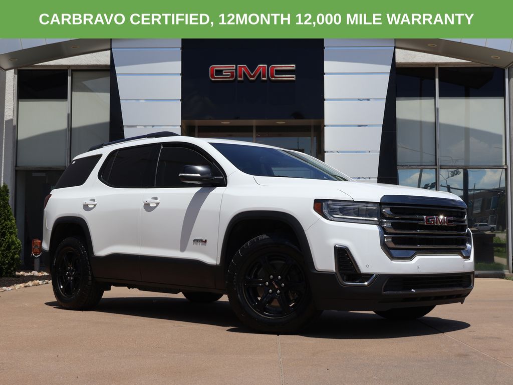 Summit White 2023 GMC Acadia SUV / Crossover Four-Wheel Drive 9-Speed Automatic