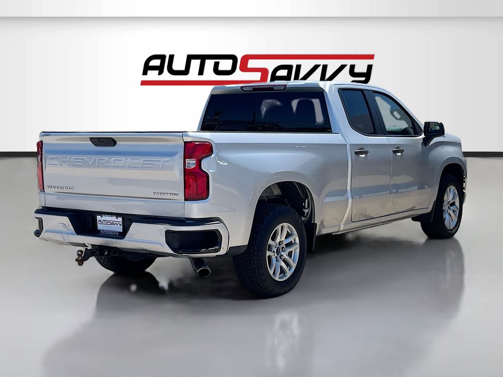 2019 Chevrolet Silverado 1500 Custom Silver at Traditions Chevrolet